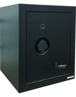 FS420/Security Biometric Safe Box Steel Lock Box with Fingerprint Keypad Access - Perfect for Home/Office/Hotel, Secure Pistols, Documents, Jewelry