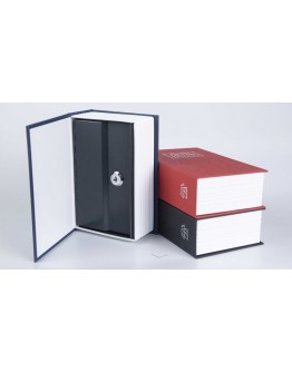 Book Safe with Combination Lock - Home Dictionary Diversion Metal Safe Lock Box